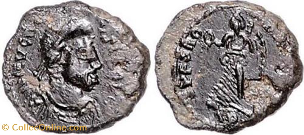 Ae4 Eugène FAUX MODERNE coin ancient b c to roman republicain imperial ae4 eugene faux moderne