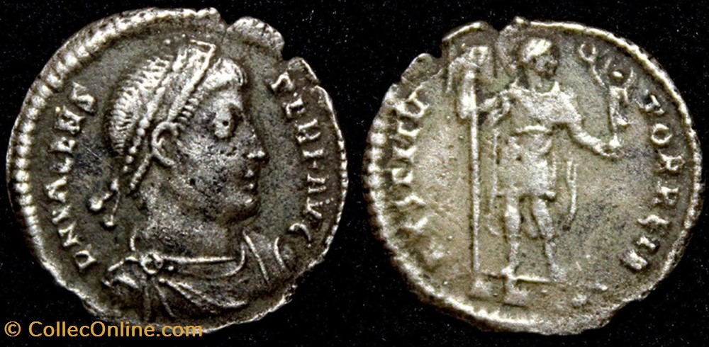 silique Valens FAUX MODERNE coin ancient b c to roman republicain imperial silique valens faux moderne