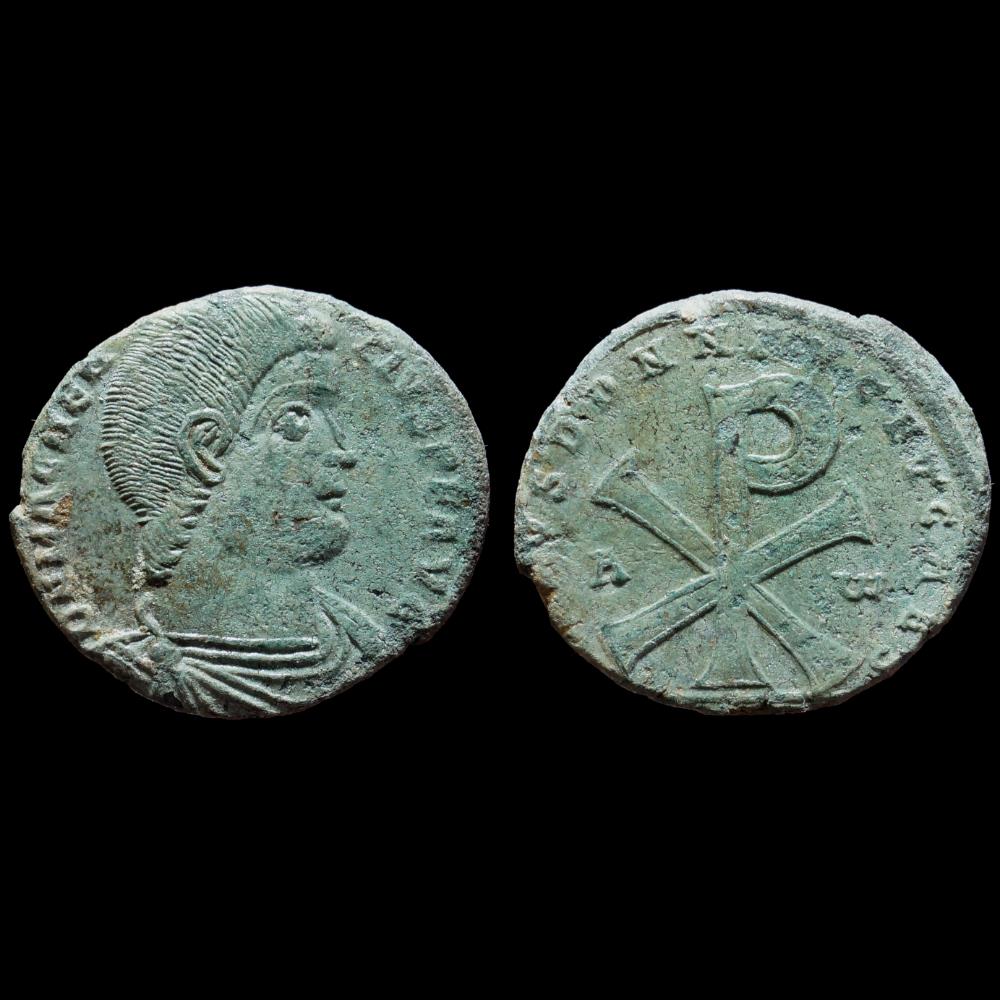 monnaie antique romaine magnence double maiorina