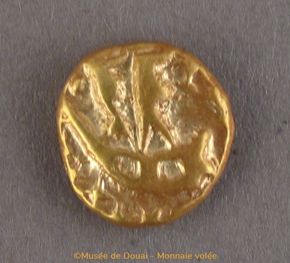Dépôt Sin-Le-Noble - Statère - Monnaie volée monnaies antiquite av jc ap gauloises depot sin le noble statere monnaie volee