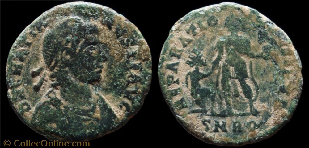 Ae2 Gratien monnaie antique av jc ap romaine ae2 gratien