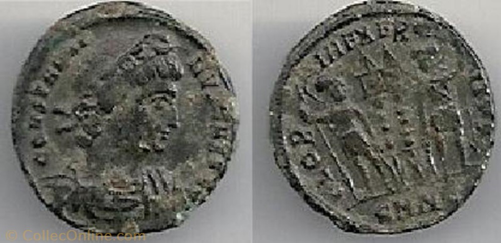 Ae3 Constantin Ier monnaie antique av jc ap romaine ae3 constantin ier