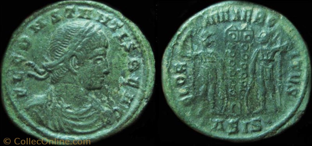 Ae3 Constans monnaie antique av jc ap romaine ae3 constans