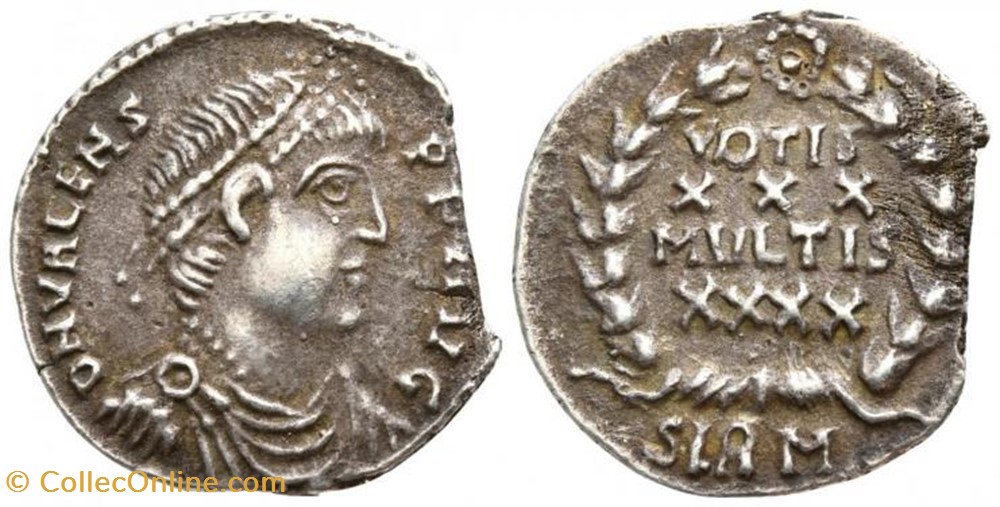 silique Valens faux moderne coin ancient b c to roman republicain imperial silique valens faux moderne