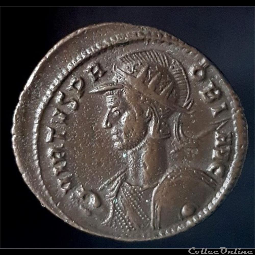 PROBUS Aurelianus 2 monnaies antiquite av jc ap romaines republicaines imperiales probus aurelianus