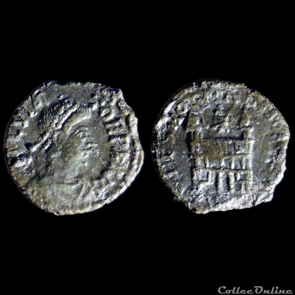 FLAVIUS VICTOR Ae4 monnaie antique romaine flavius victor ae4