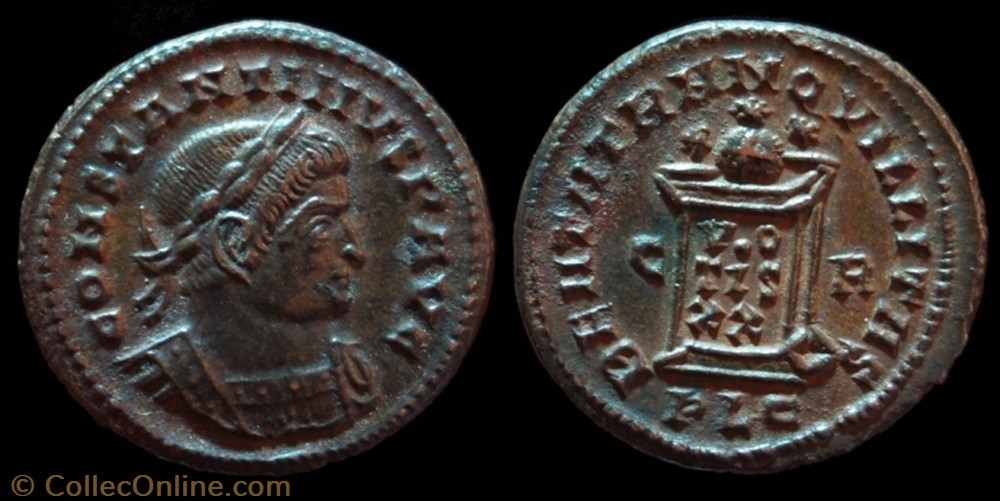 Ae3 Constantin Ier coin ancient b to roman ae3 constantin ier