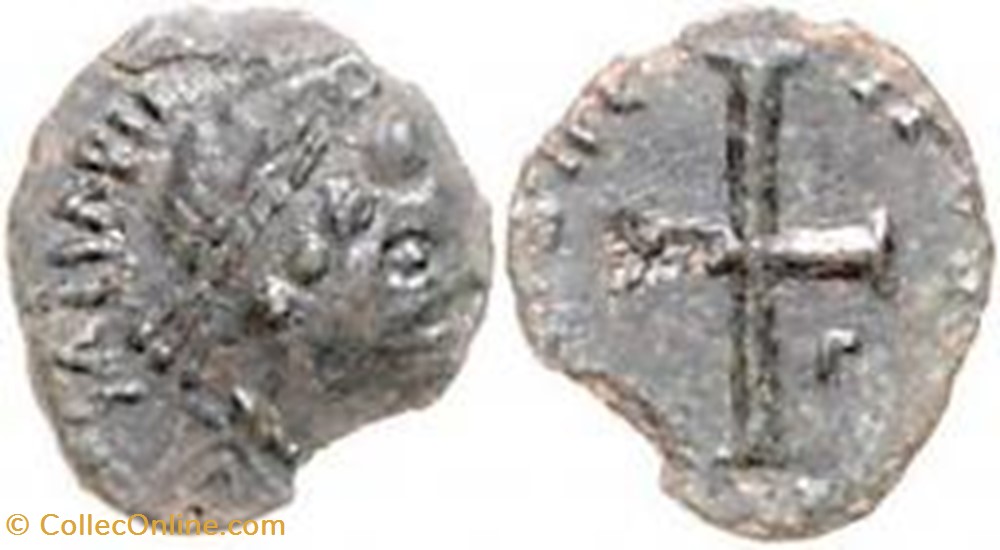 Ae4 Placidie Faux moderne coin ancient b to roman republicain imperial ae4 placidie faux moderne