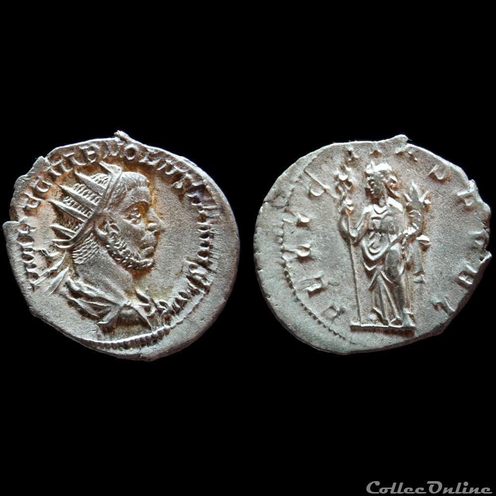 VOLUSIEN Antoninien monnaie antique romaine volusien antoninien