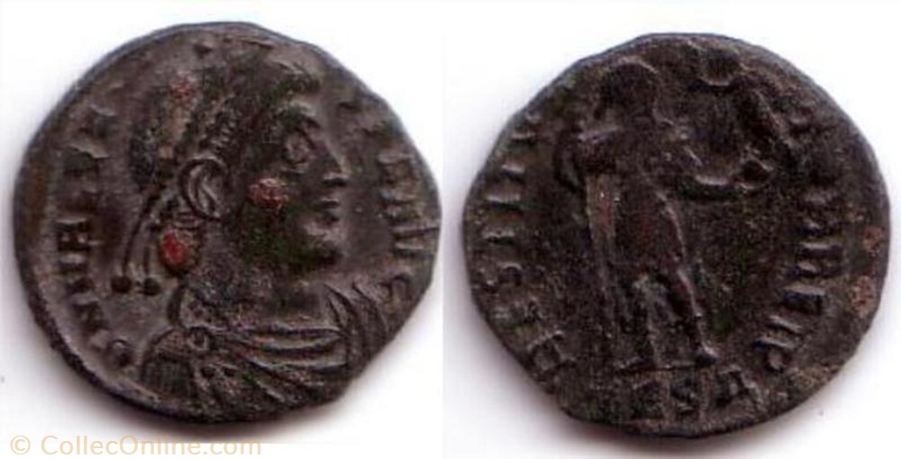 monnaie antique av jc ap romaine ae3 valens