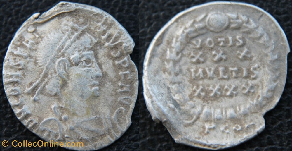 Silique Constance II FAUX MODERNE coin ancient b to roman republicain imperial silique constance ii faux moderne