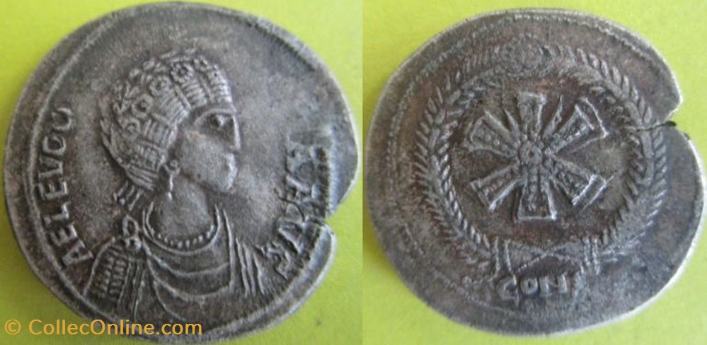Miliarense Eudoxie FAUX MODERNE coin ancient b c to roman republicain imperial miliarense eudoxie faux moderne