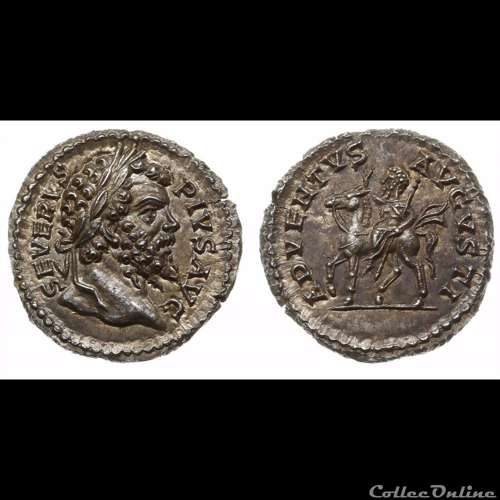Septime Sévère - Denier - ADVENTVS AVGVSTI monnaie antique romaine septime severe denier adventvs avgvsti