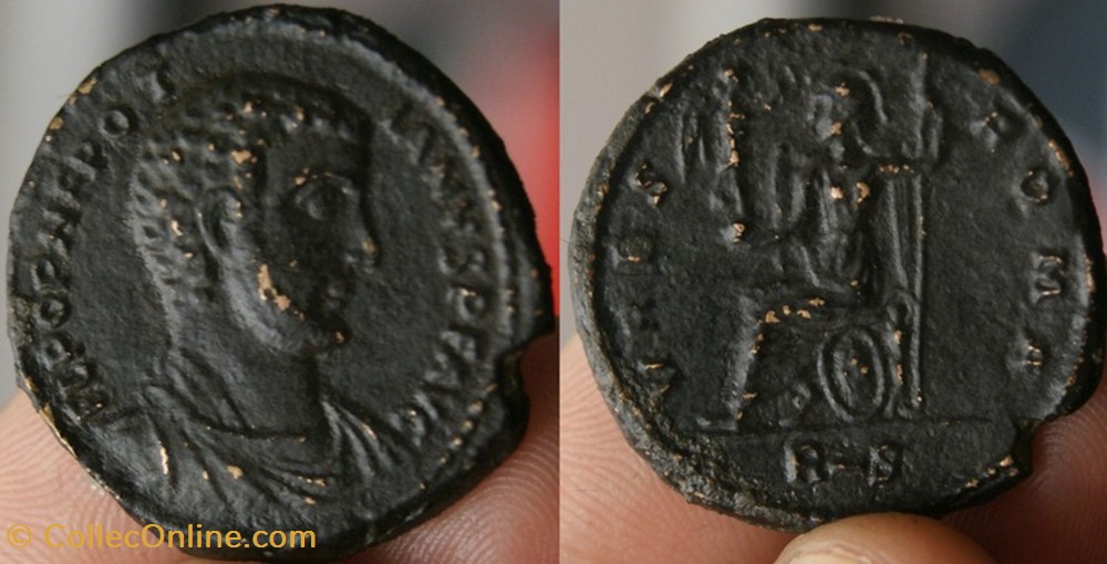 Ae2 Maiorina Nepotien FAUX MODERNE coin ancient b c to roman republicain imperial ae2 maiorina nepotien faux moderne