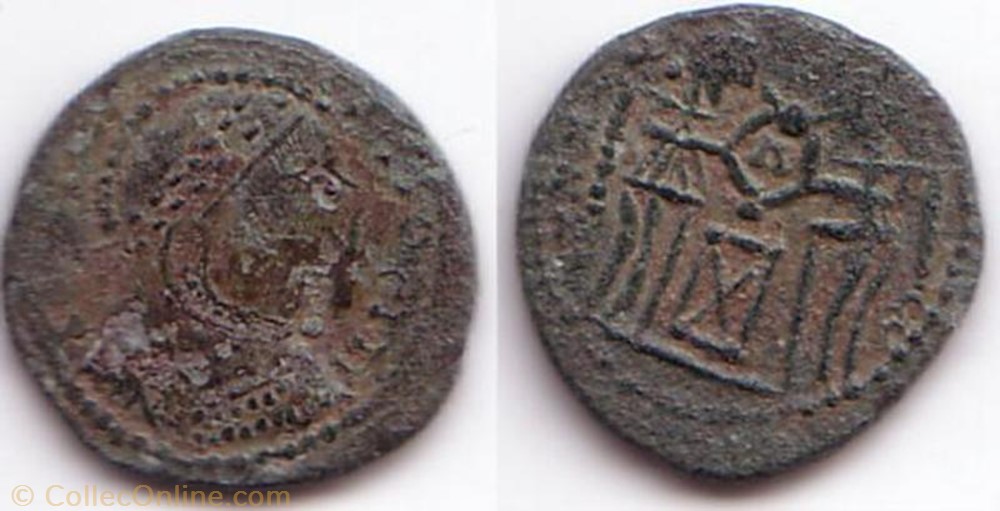 Ae3 Constantin Ier imitation monnaie antique av jc ap romaine ae3 constantin ier imitation