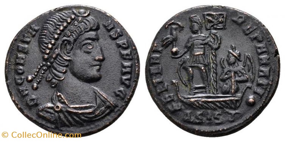 Ae3 Centenionalis Constans FAUX MODERNE coin ancient b to roman republicain imperial ae3 centenionalis constans faux moderne