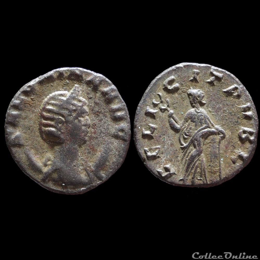 monnaie antique romaine salonine antoninien