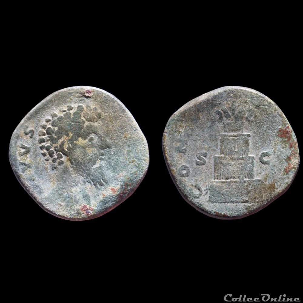 LUCIUS VERUS Sesterce monnaie antique romaine lucius verus sesterce