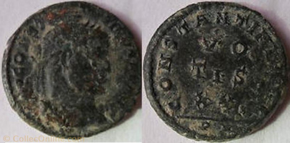 Ae3 Constantin Ier monnaie antique av jc ap romaine ae3 constantin ier