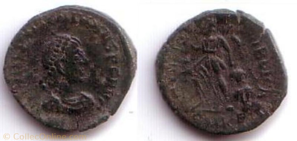 Ae4 Valentinien II monnaie antique av jc ap romaine ae4 valentinien ii