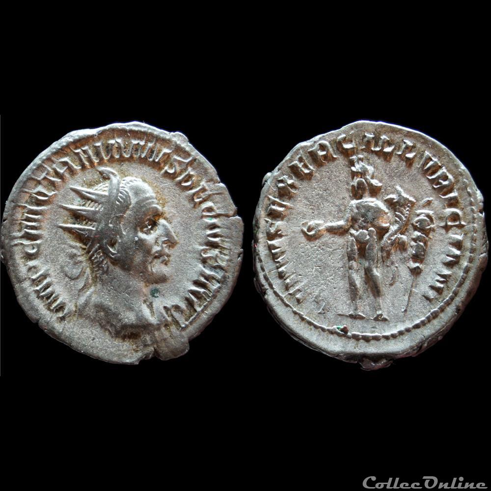TRAJAN DÈCE Antoninien monnaie antique romaine trajan dece antoninien