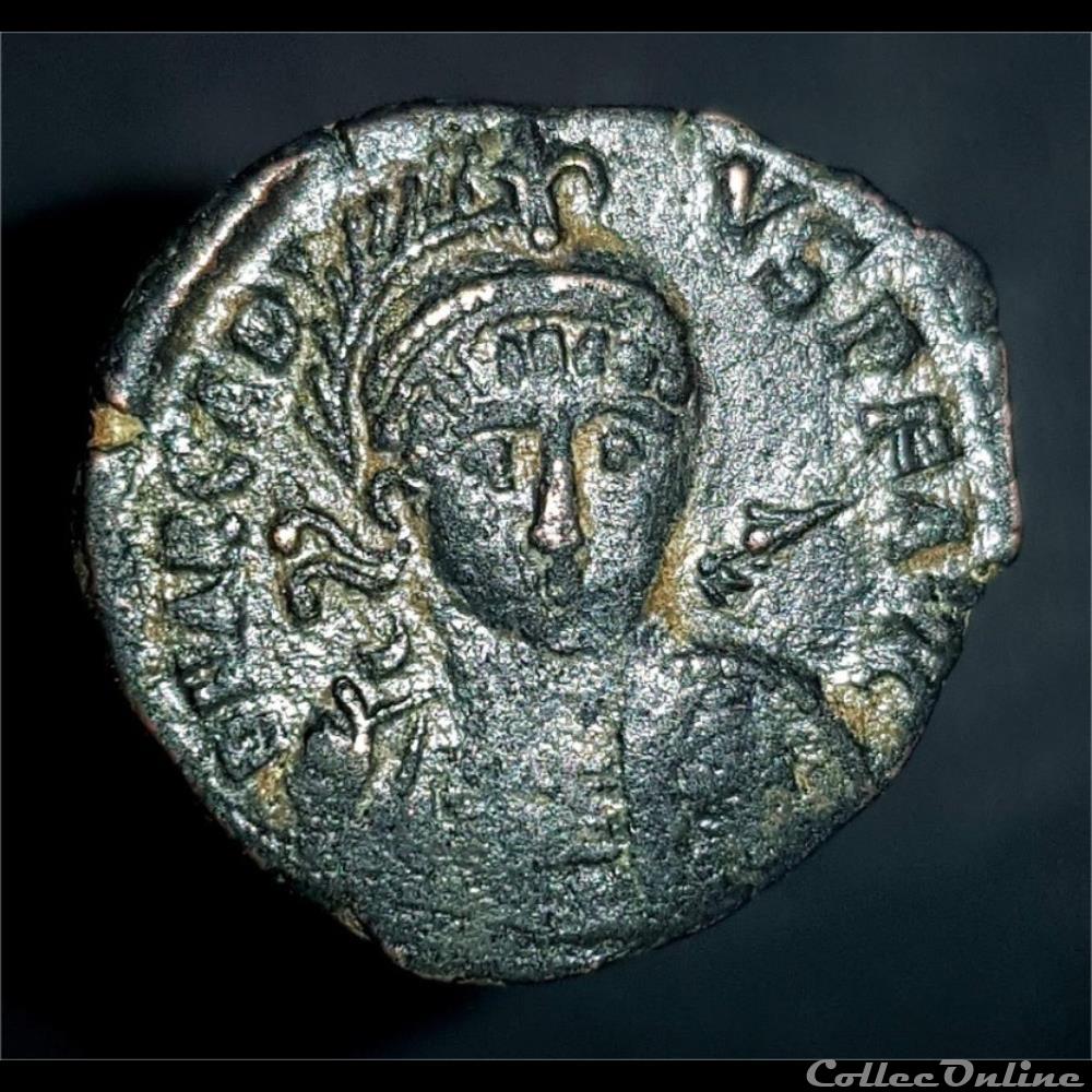 monnaies antiques romaines imperiales et republicaines arcadius nummus