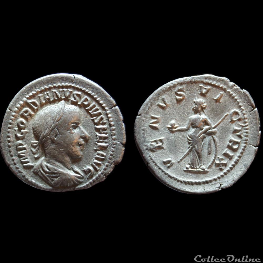 GORDIEN III Denier monnaie antique romaine gordien iii denier