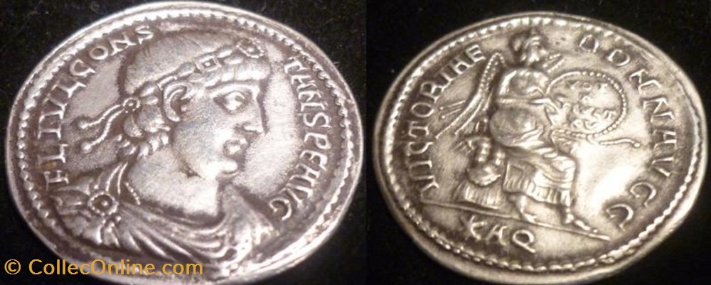 Miliarense Constans Faux moderne coin ancient b to roman republicain imperial miliarense constans faux moderne