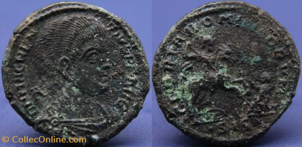 Maiorina Magnence Faux moderne coin ancient b to roman republicain imperial maiorina magnence faux moderne