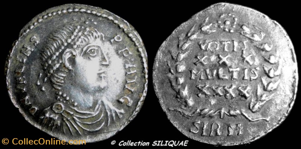 silique Valens faux moderne coin ancient b c to roman republicain imperial silique valens faux moderne