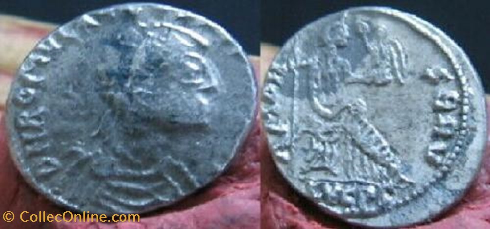 "demi-silique" Romulus Auguste FAUX MODERNE coin ancient b c to roman republicain imperial demi silique romulus auguste faux moderne