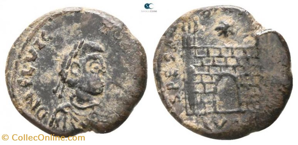 Ae4 Flavius Victor Faux moderne coin ancient b roman republicain imperial ae4 flavius victor faux moderne