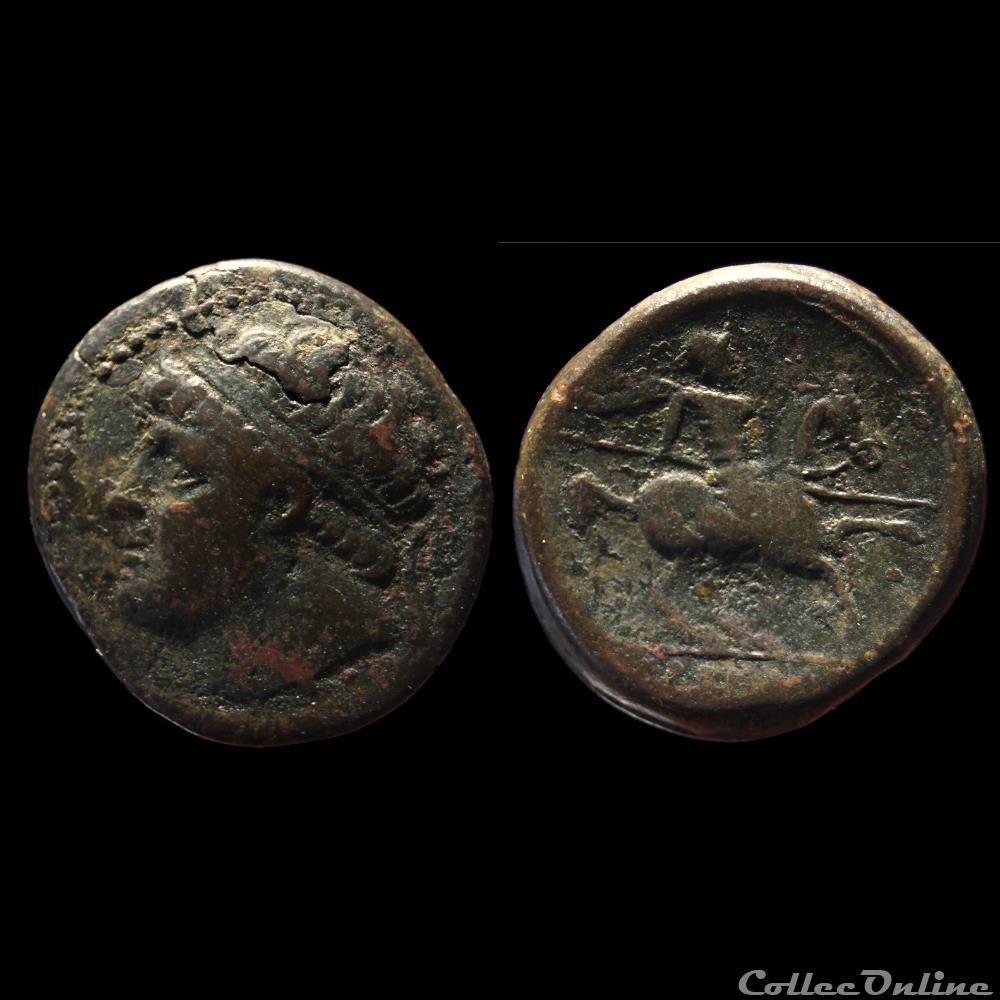 monnaie antique grecque hieron ii double litrai