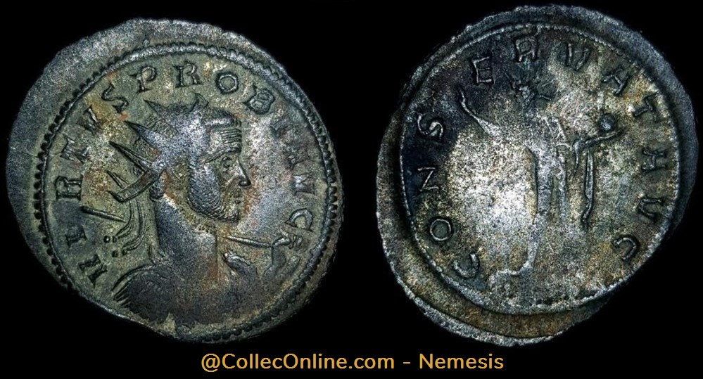 PROBUS Aurelianus - A identifier monnaies antiquite av jc ap romaines republicaines imperiales probus aurelianus a identifier