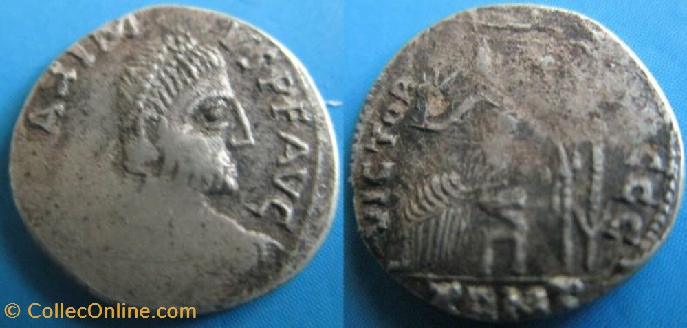 coin ancient b c to roman republicain imperial silique maxime faux moderne