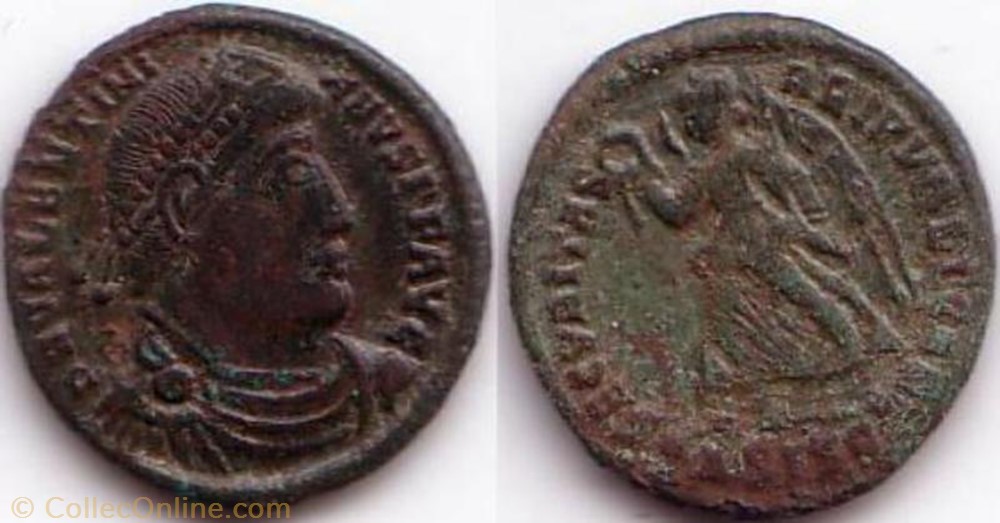 Ae3 Valentinien Ier monnaie antique av jc ap romaine ae3 valentinien ier