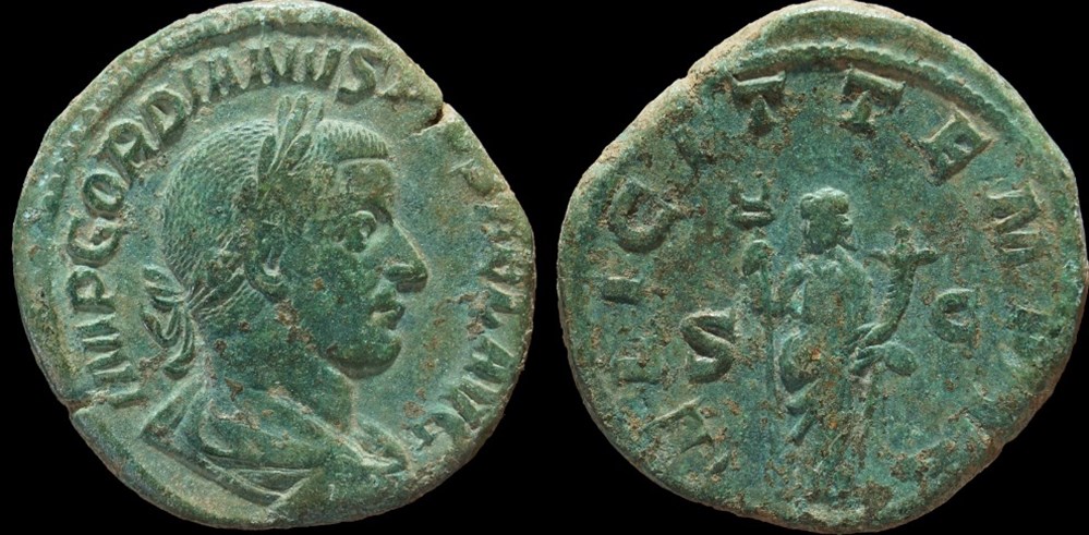 GORDIEN III Sesterce monnaies antiques a romaines imperiales et republicaines gordien iii sesterce
