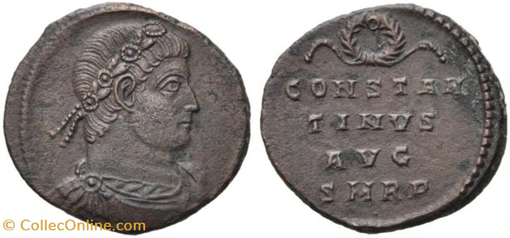 Ae3 Constantin Ier Faux moderne coin ancient b to roman republicain imperial ae3 constantin ier faux moderne