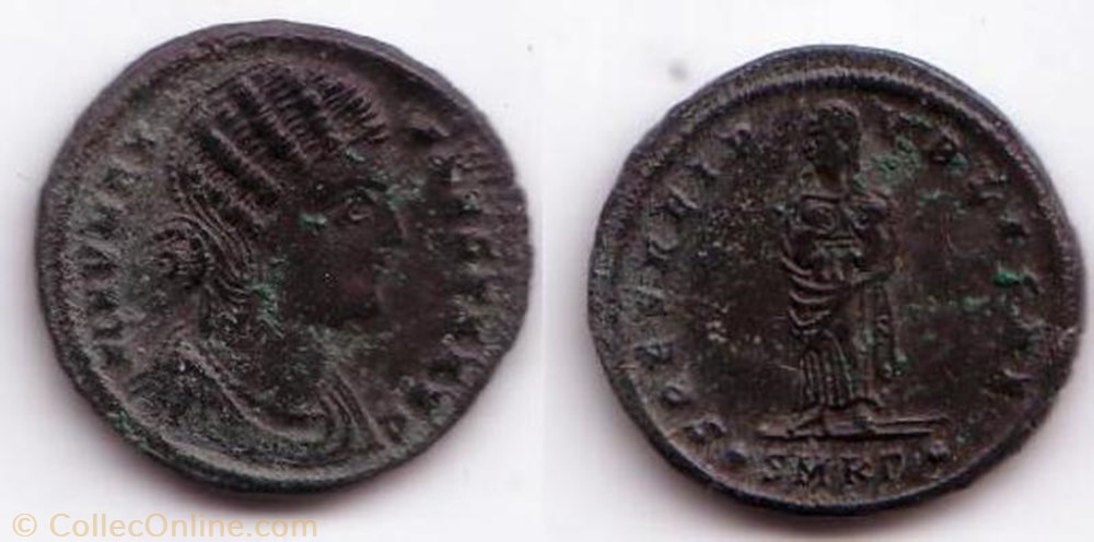 Ae3 Fausta monnaie antique av jc ap romaine ae3 fausta