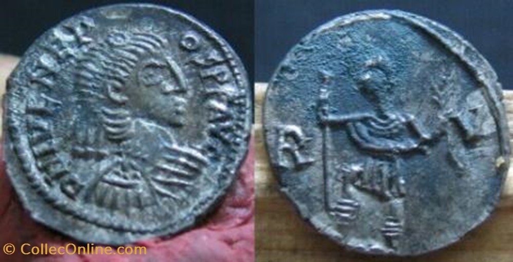 silique Jules Nepos FAUX MODERNE coin ancient b c to roman republicain imperial silique jules nepos faux moderne