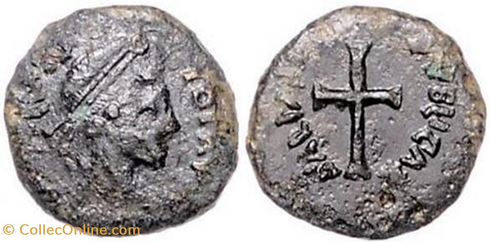 coin ancient b to roman republicain imperial ae4 placidie faux moderne