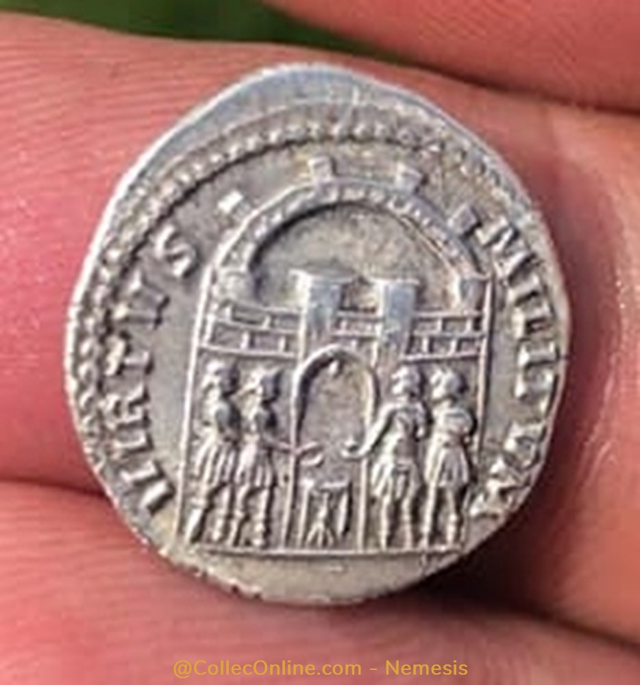 monnaie antique av jc ap romaine republicaine imperiale diocletien argenteus faux moderne
