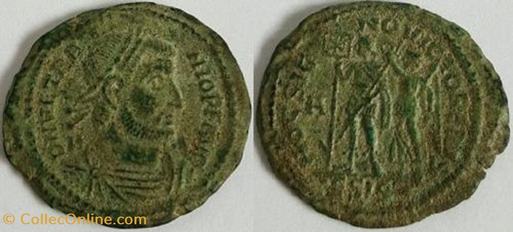 Ae2 Vetranio Faux moderne coin ancient b c to roman republicain imperial ae2 vetranio faux moderne