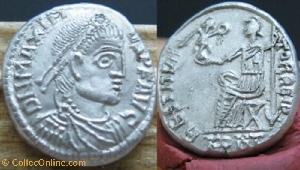 coin ancient b c to roman republicain imperial silique maxime faux moderne