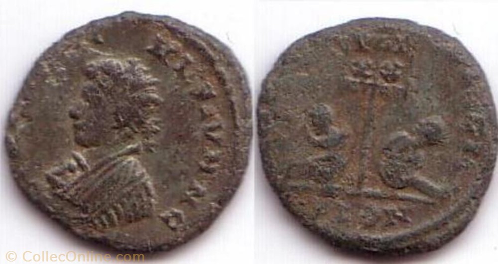 Ae3 Constantin II monnaie antique av jc ap romaine ae3 constantin ii