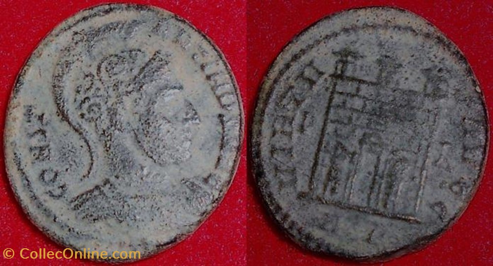 Ae3 Constantin Ier FAUX MODERNE coin ancient b to roman republicain imperial ae3 constantin ier faux moderne