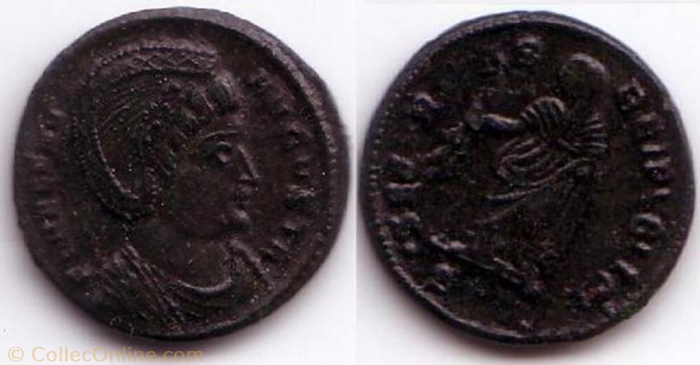 Ae3 Hélène monnaie antique av jc ap romaine ae3 helene