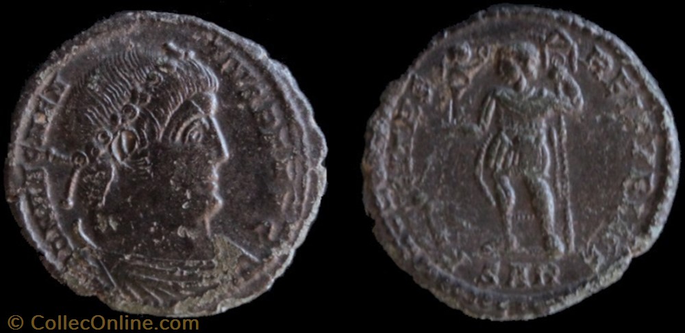Ae2 Maiorina Magnence coin ancient b to roman ae2 maiorina magnence