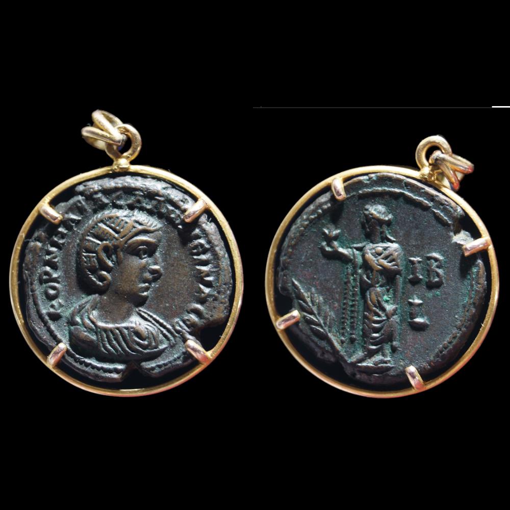 SALONINE Tétradrachme monnaie antique romaine provinciale salonine tetradrachme