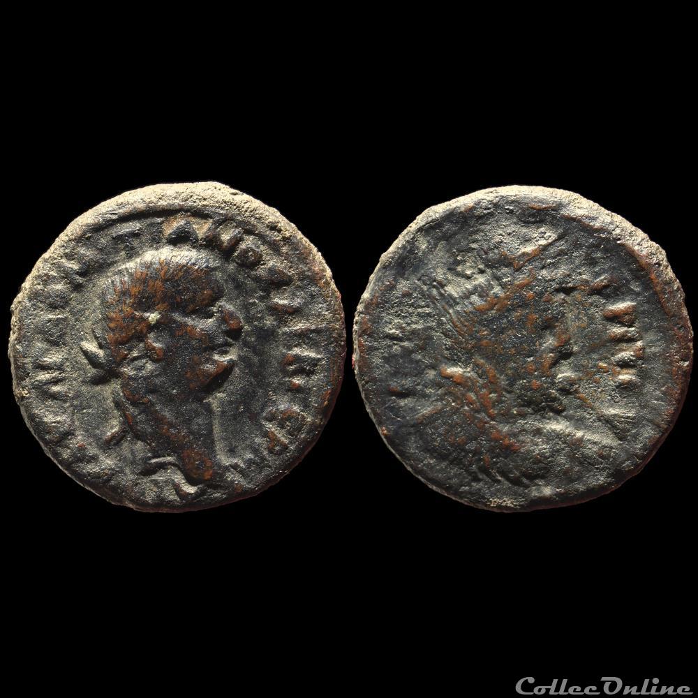 DOMITIEN Diobole monnaie antique romaine provinciale domitien diobole